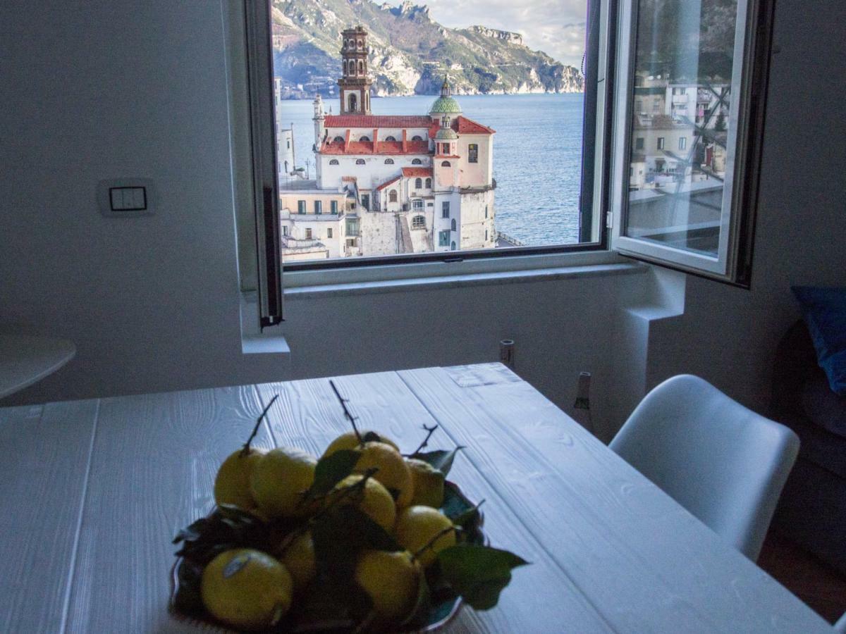 شقة Casa Almagio - Atrani Amalfi Coast - Terrace & Seaview المظهر الخارجي الصورة
